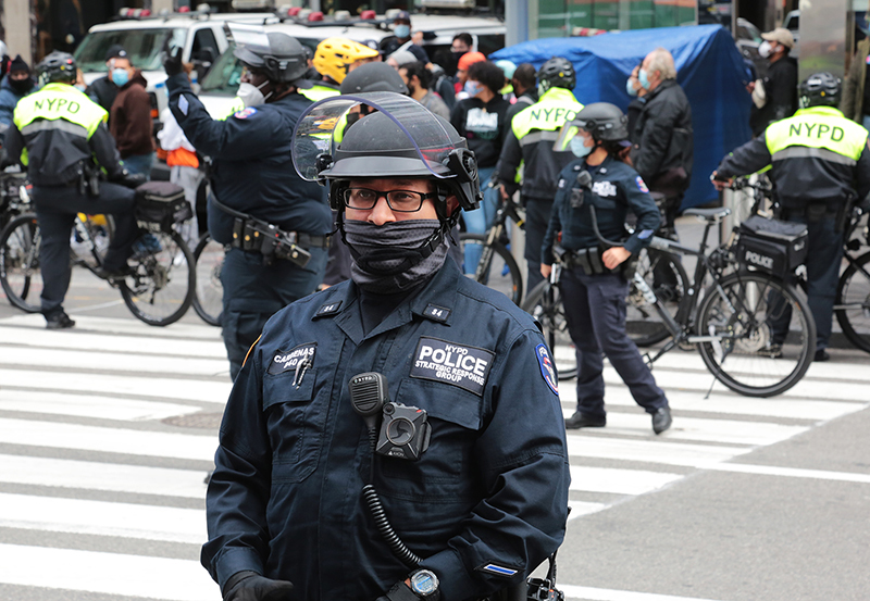 Trump Rally and Protest : Times Square : New York :  Events : Photo Projects :  Richard Moore Photography : Photographer : 